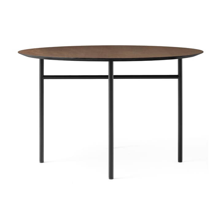 Snaregade stół okrągły, Czarny-ciemnybetsad dąb, Ø120 cm Audo Copenhagen