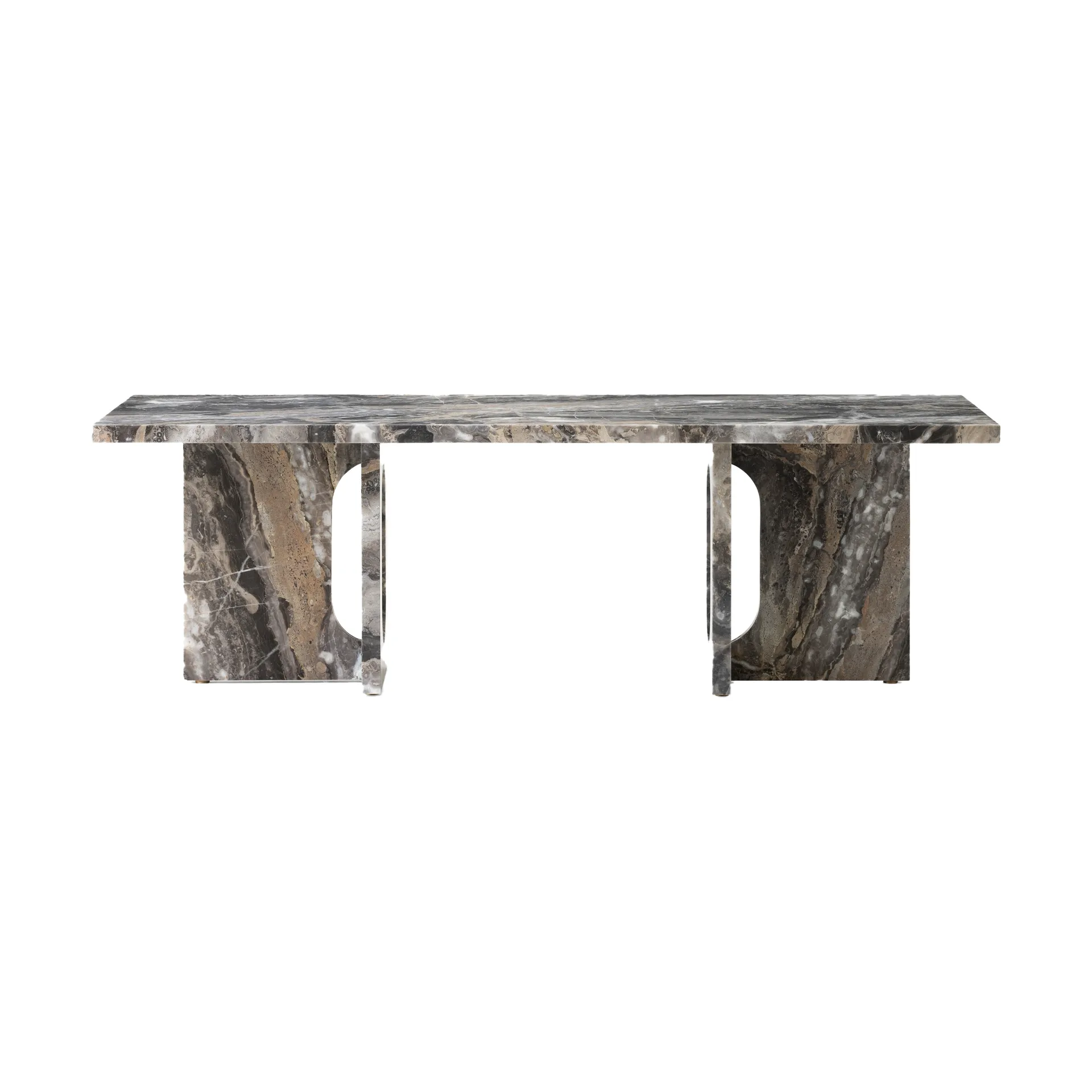 Stół lounge Androgyne 45x120 cm, Grey galaxy-grey galaxy Audo Copenhagen