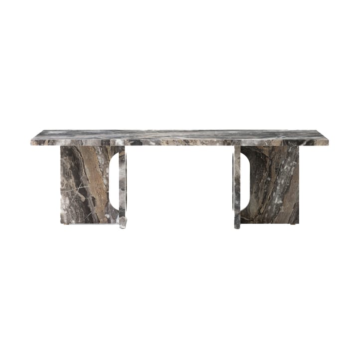 Stół lounge Androgyne 45x120 cm - Grey galaxy-grey galaxy - Audo Copenhagen