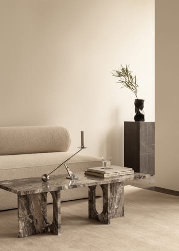 Stół lounge Androgyne 45x120 cm - Grey galaxy-grey galaxy - Audo Copenhagen