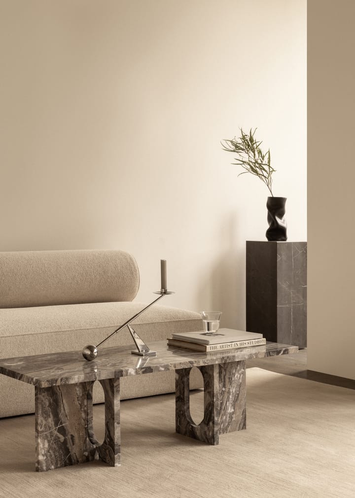Stół lounge Androgyne 45x120 cm, Grey galaxy-grey galaxy Audo Copenhagen