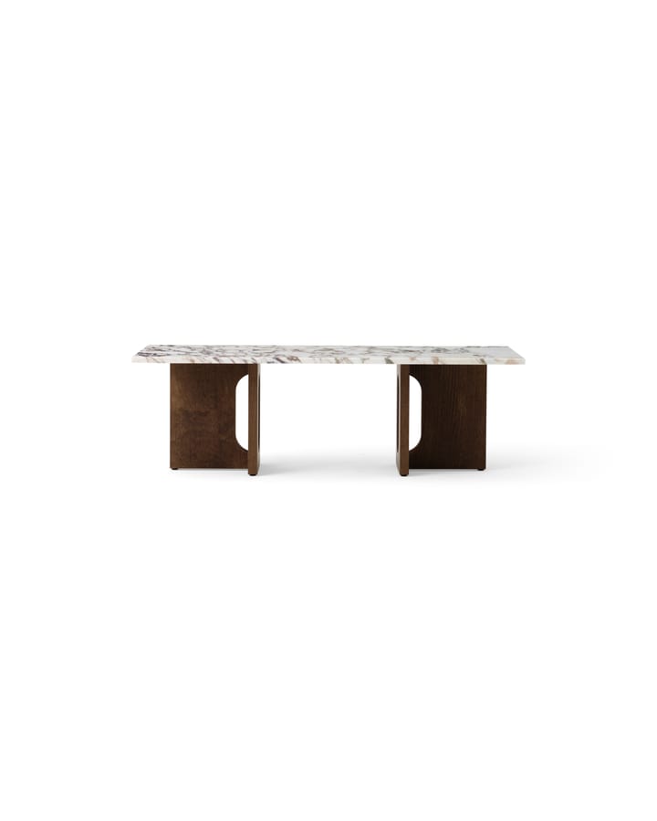 Stolik Androgyne, Dark st. oak-Calacatta viola Audo Copenhagen