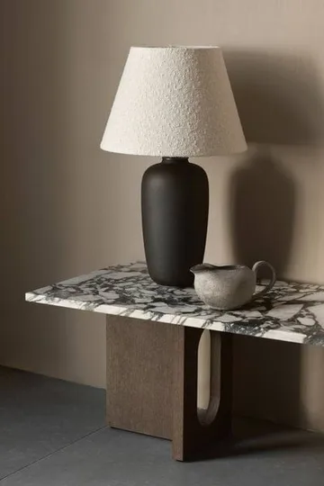 Stolik Androgyne - Dark st. oak-Calacatta viola - Audo Copenhagen