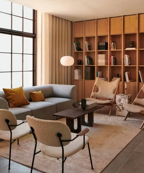 Stolik Androgyne, oak dark stained Audo Copenhagen