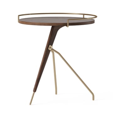 Stolik boczny Umanoff orzech polerowany - mosiądz - 45 cm - Audo Copenhagen