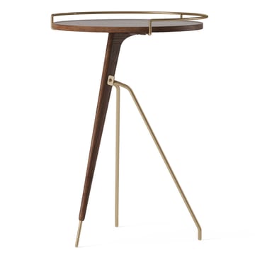 Stolik boczny Umanoff orzech polerowany - mosiądz - 60 cm - Audo Copenhagen