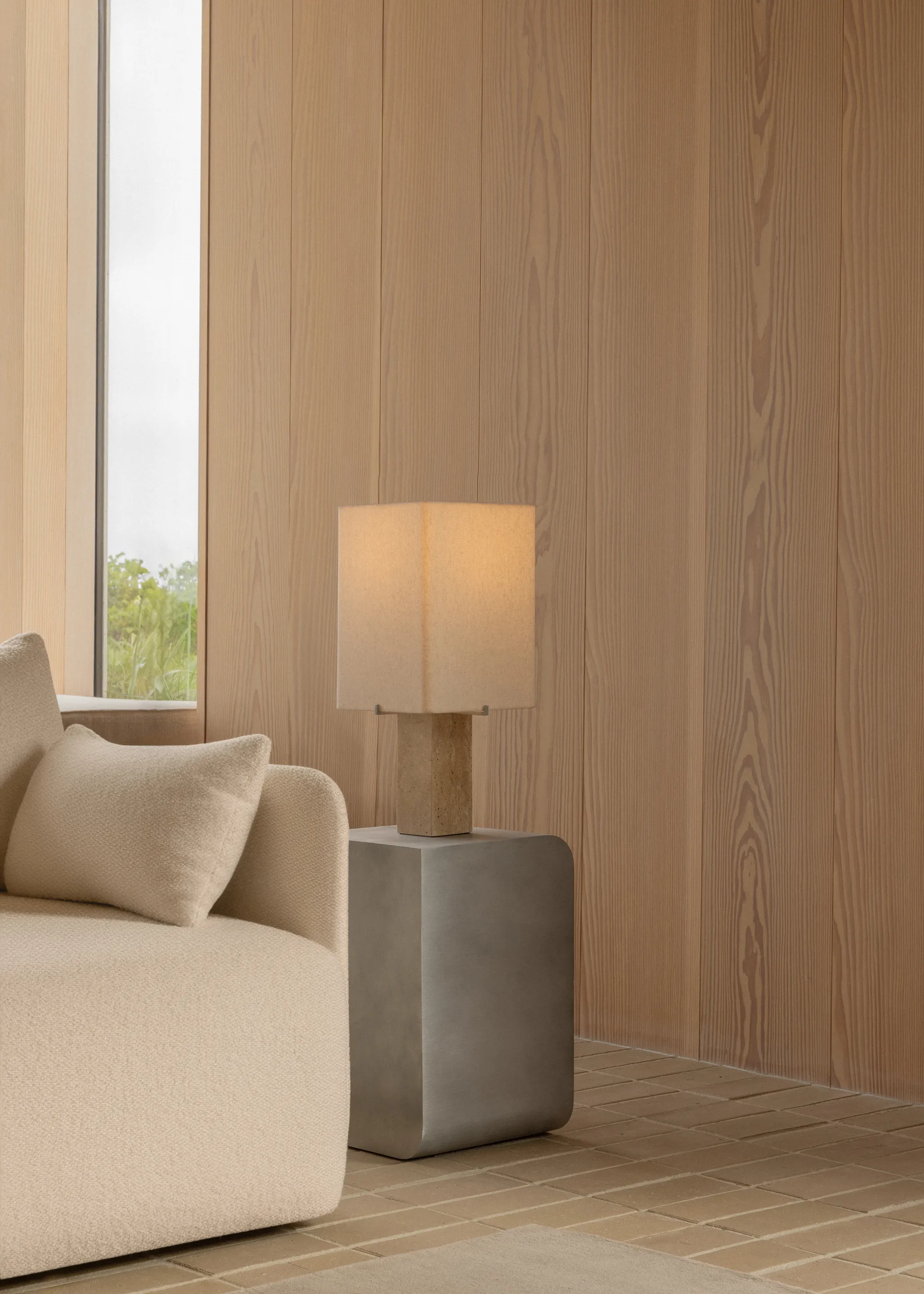 Stolik boczny Volume, Aluminium Audo Copenhagen