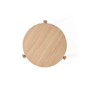 Stolik kawowy Passage - Dąb, Ø50 cm - Audo Copenhagen