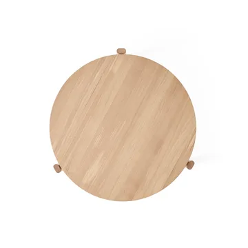 Stolik kawowy Passage - Dąb, Ø70 cm - Audo Copenhagen