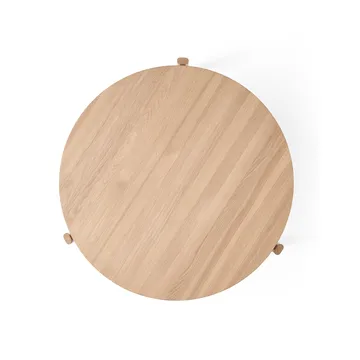 Stolik kawowy Passage - Dąb, Ø90 cm - Audo Copenhagen