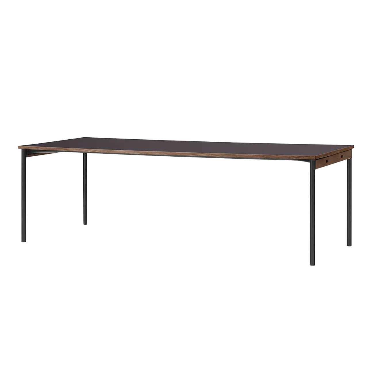 Stołu konferencyjnego Co Table 240x100cm, Black, laminate terra Audo Copenhagen