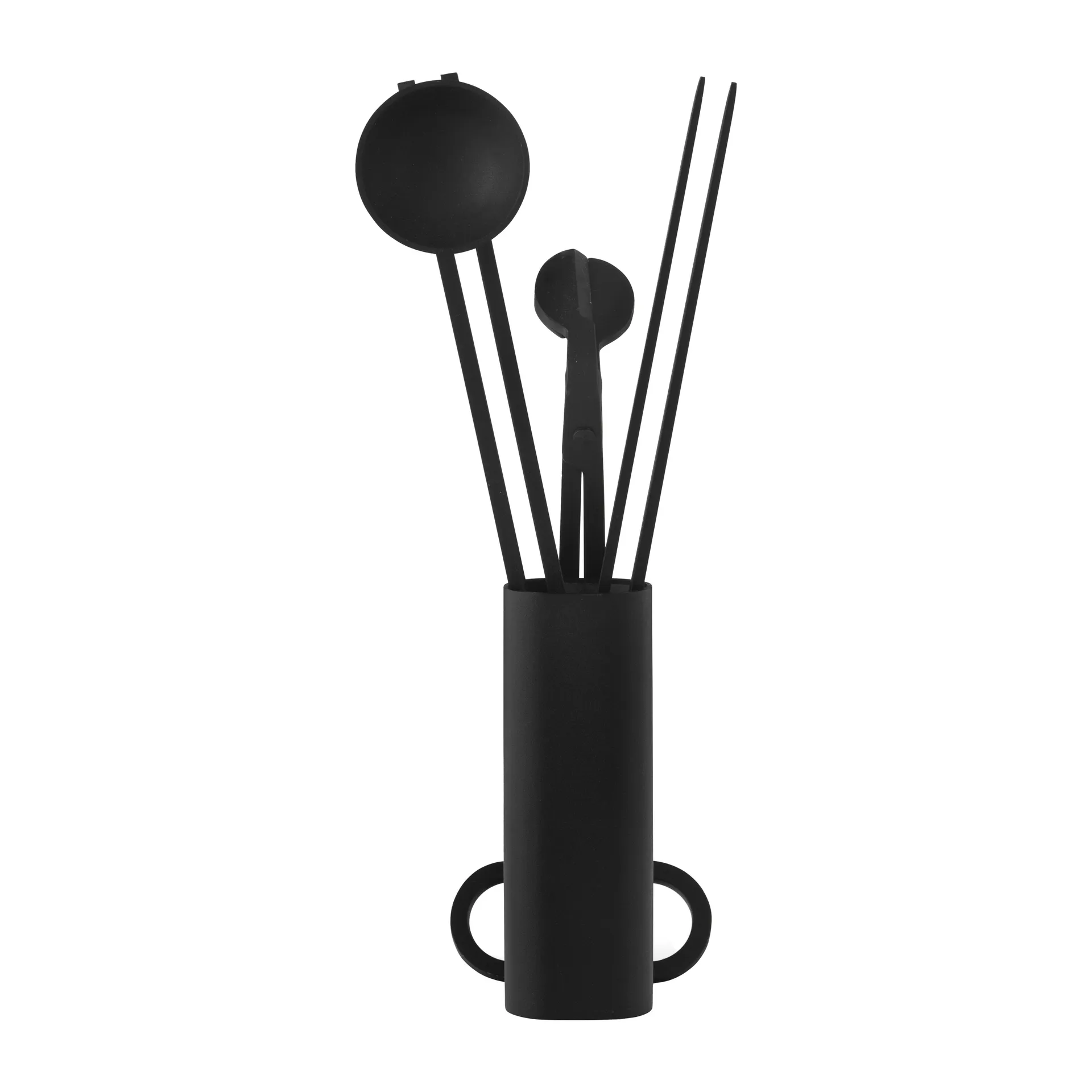 Świece Clip care kit, 4 elementy , Czarny Audo Copenhagen