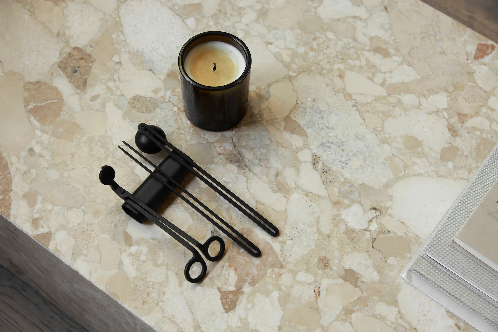 Świece Clip care kit, 4 elementy , Czarny Audo Copenhagen