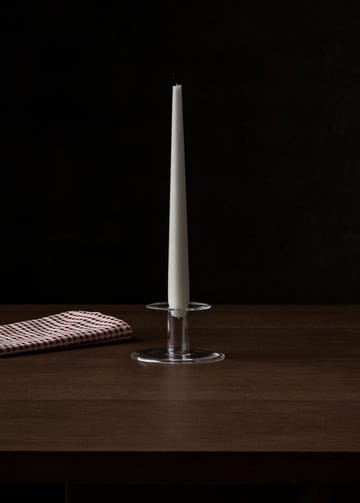 Świecznik Abacus 5,5 cm - Przezroczysty - Audo Copenhagen