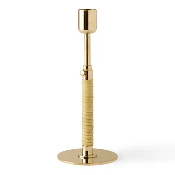 Świecznik Duca - Gładki mosiądz - Audo Copenhagen