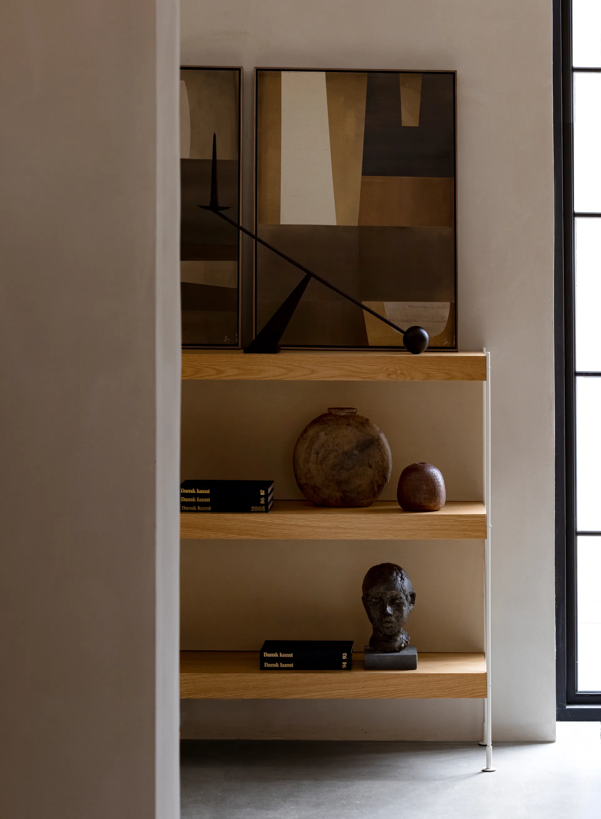 Świecznik Interconnect 70 cm, Czarny Audo Copenhagen