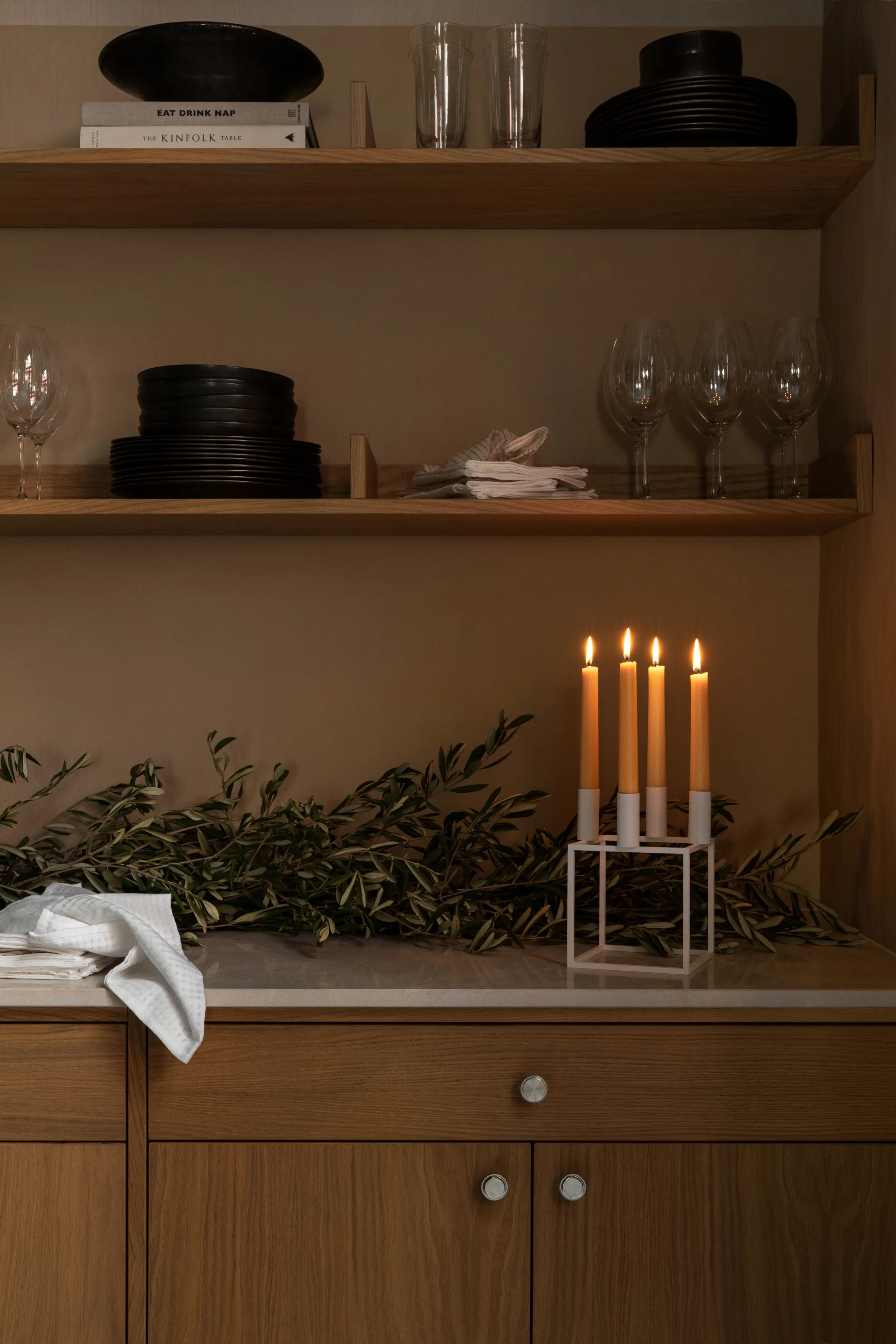 Świecznik Kubus 4, biały Audo Copenhagen