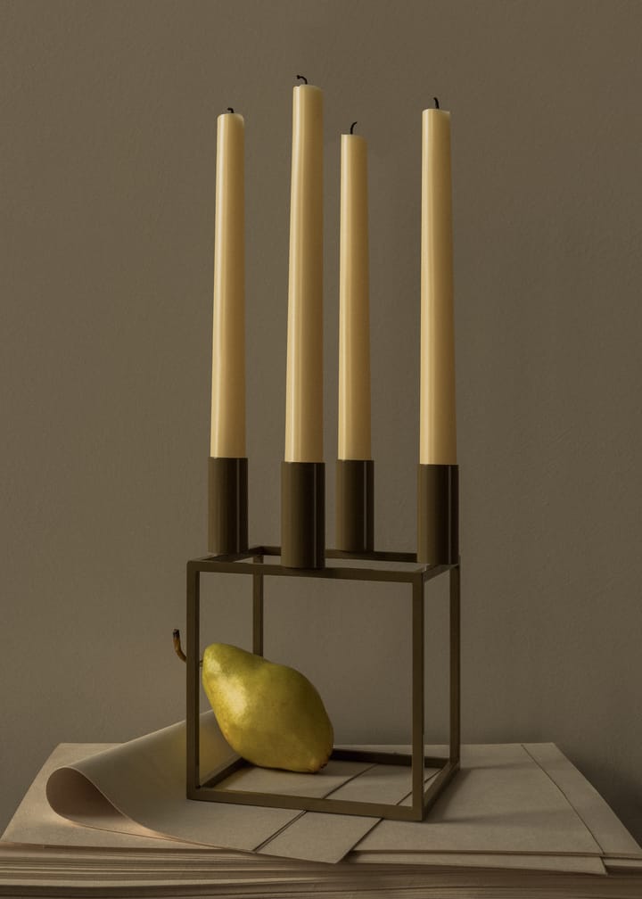 Świecznik Kubus 4, Olive Audo Copenhagen