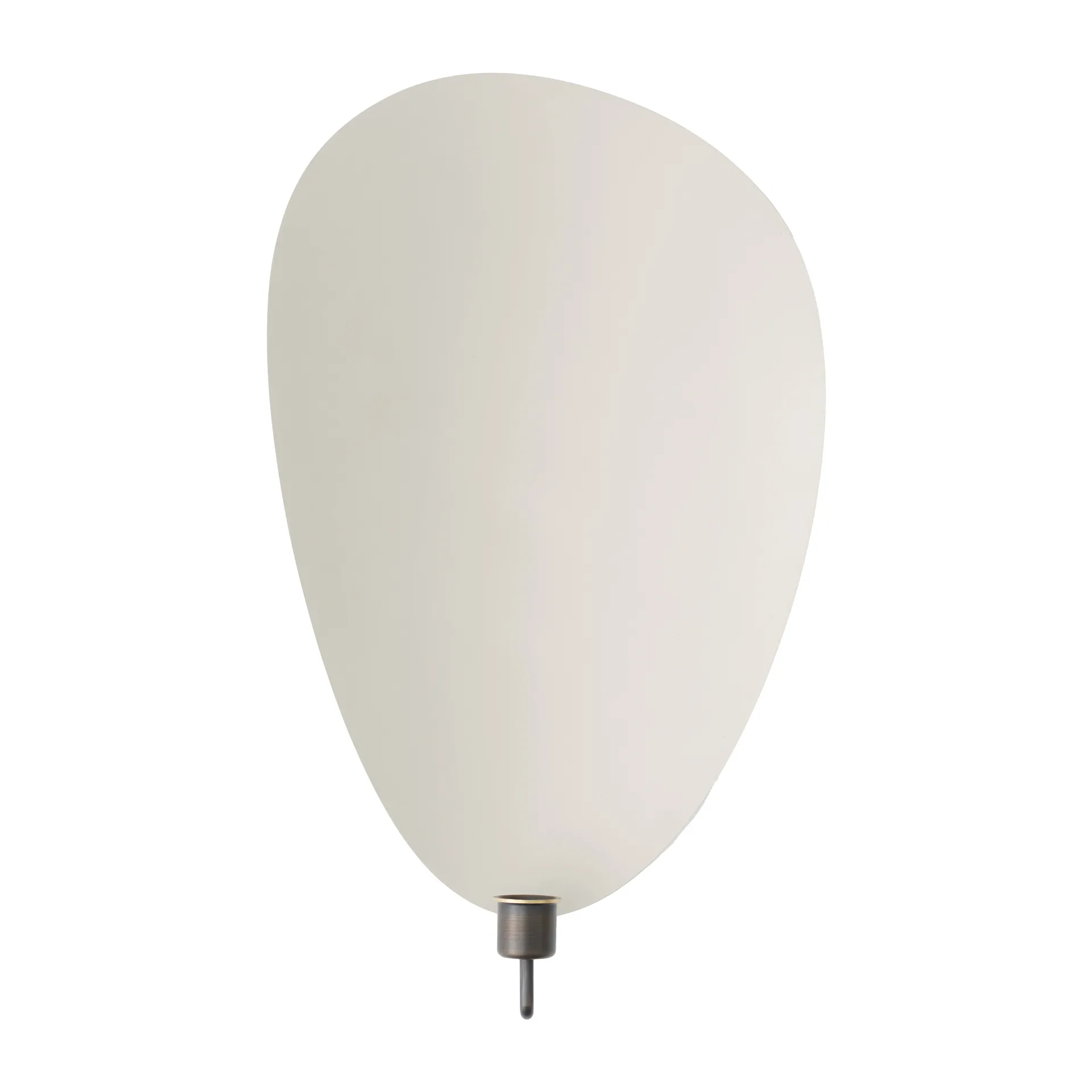 Świecznik ścienny Flambeau 40 cm, Mosiądz brązowiony-szary Audo Copenhagen