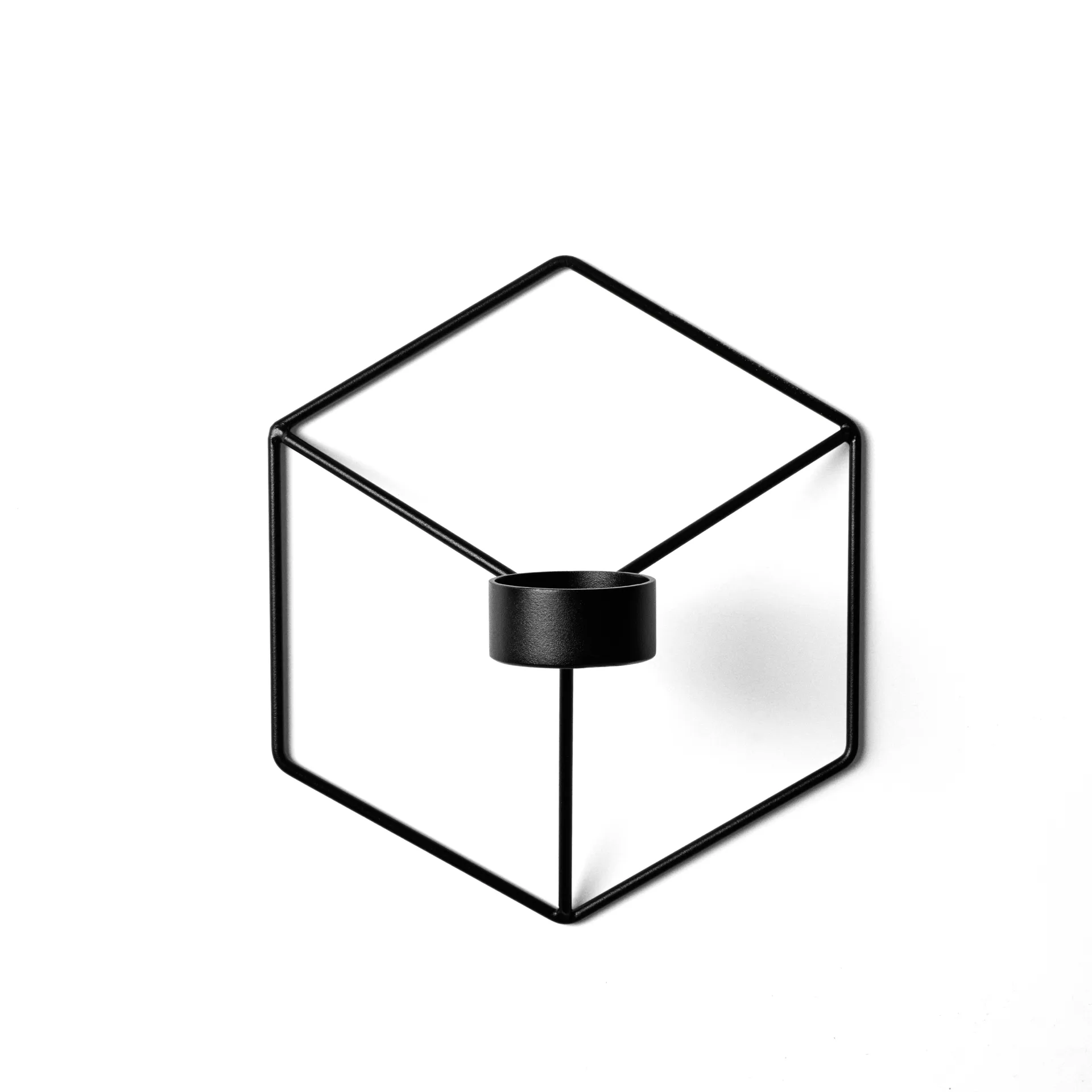 Świecznik ścienny POV, czarny Audo Copenhagen