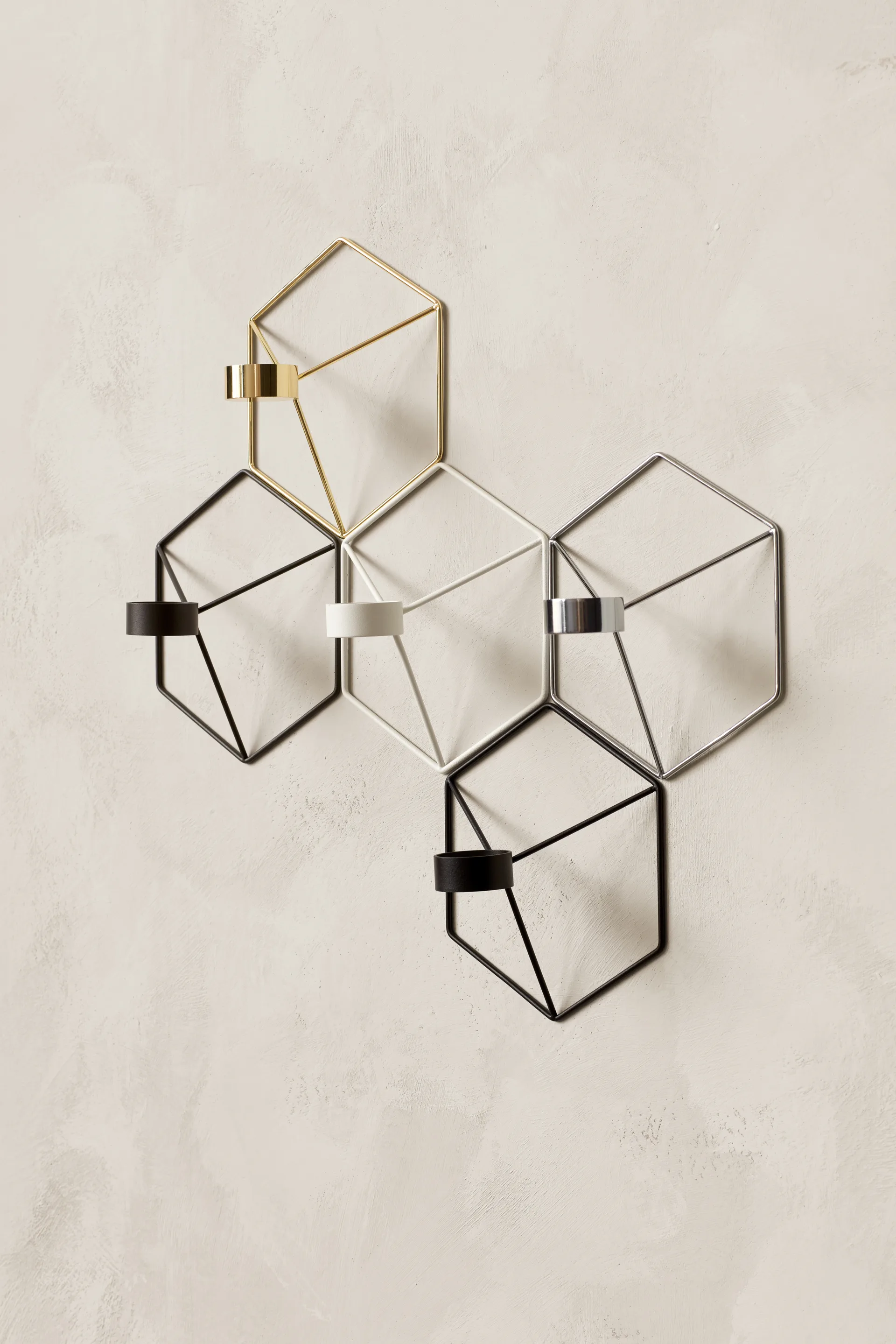 Świecznik ścienny POV, czarny Audo Copenhagen