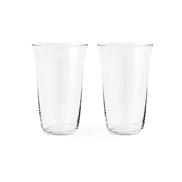 Szklanka do picia Strandgade 13,7 cm, 2-pak - Przezroczysty - Audo Copenhagen