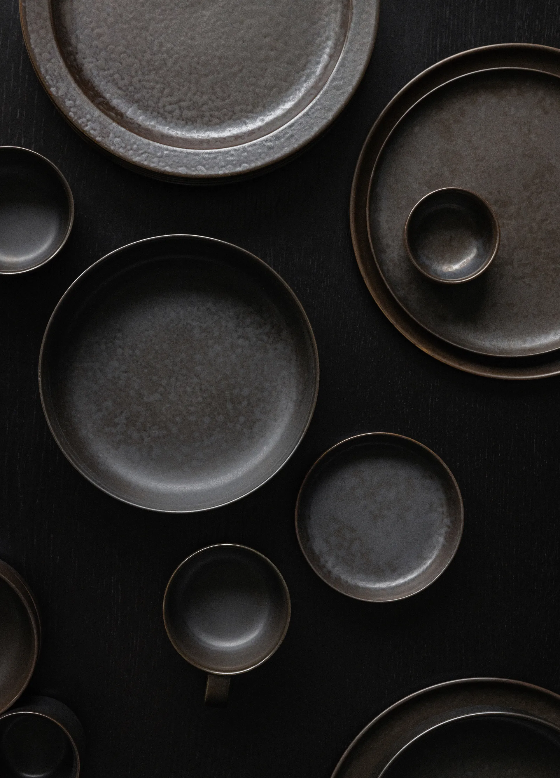 Talerz New Norm Ø21 cm, Ciemne przeszklenie Audo Copenhagen