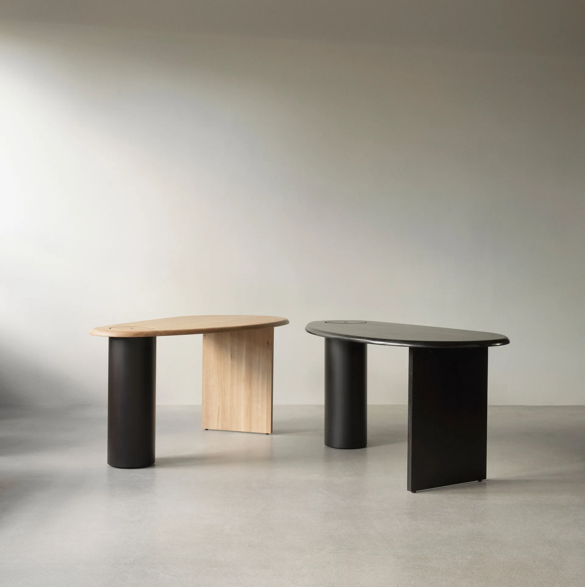 The Eclipse desk biurko, Natural Oak Audo Copenhagen