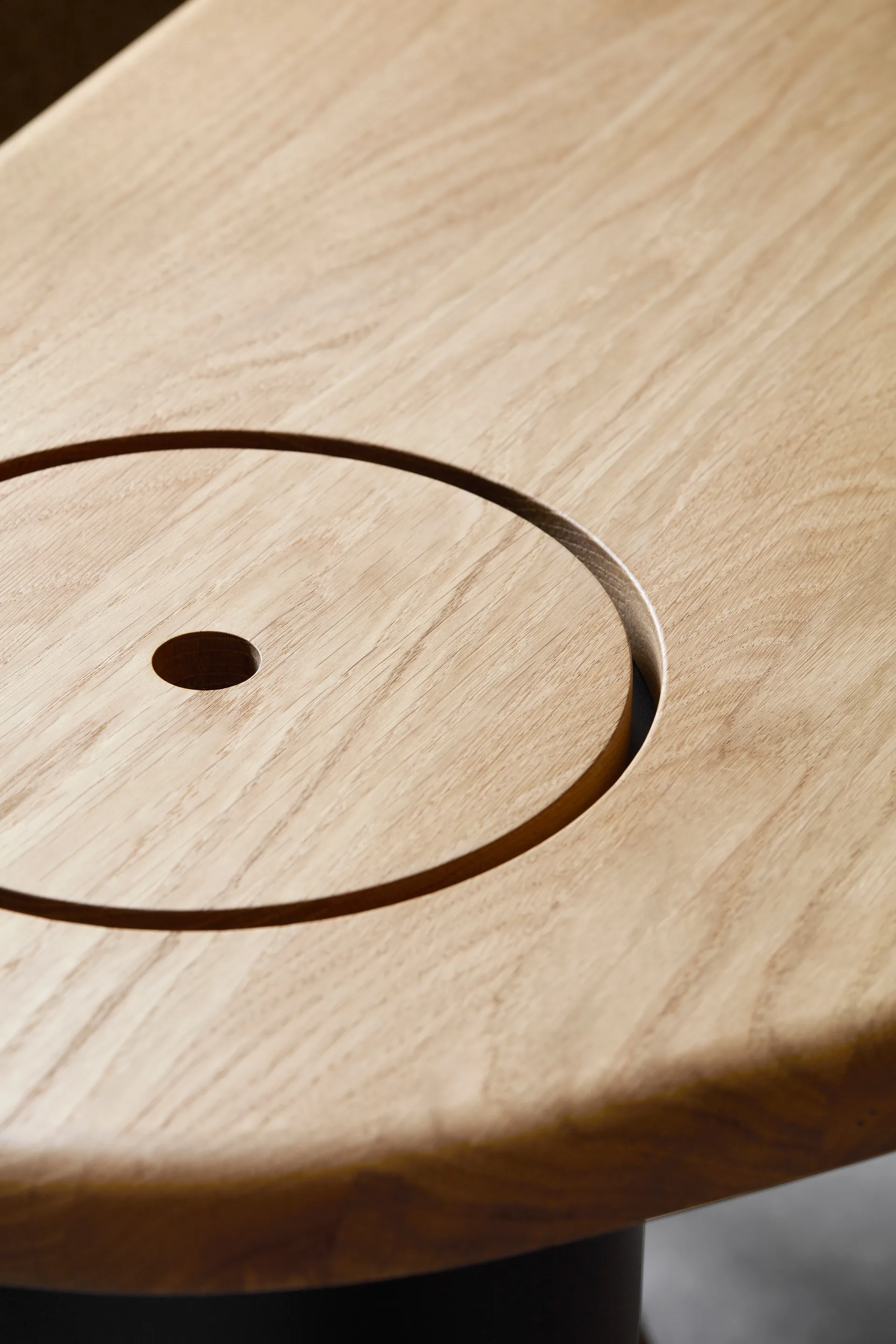 The Eclipse desk biurko, Natural Oak Audo Copenhagen