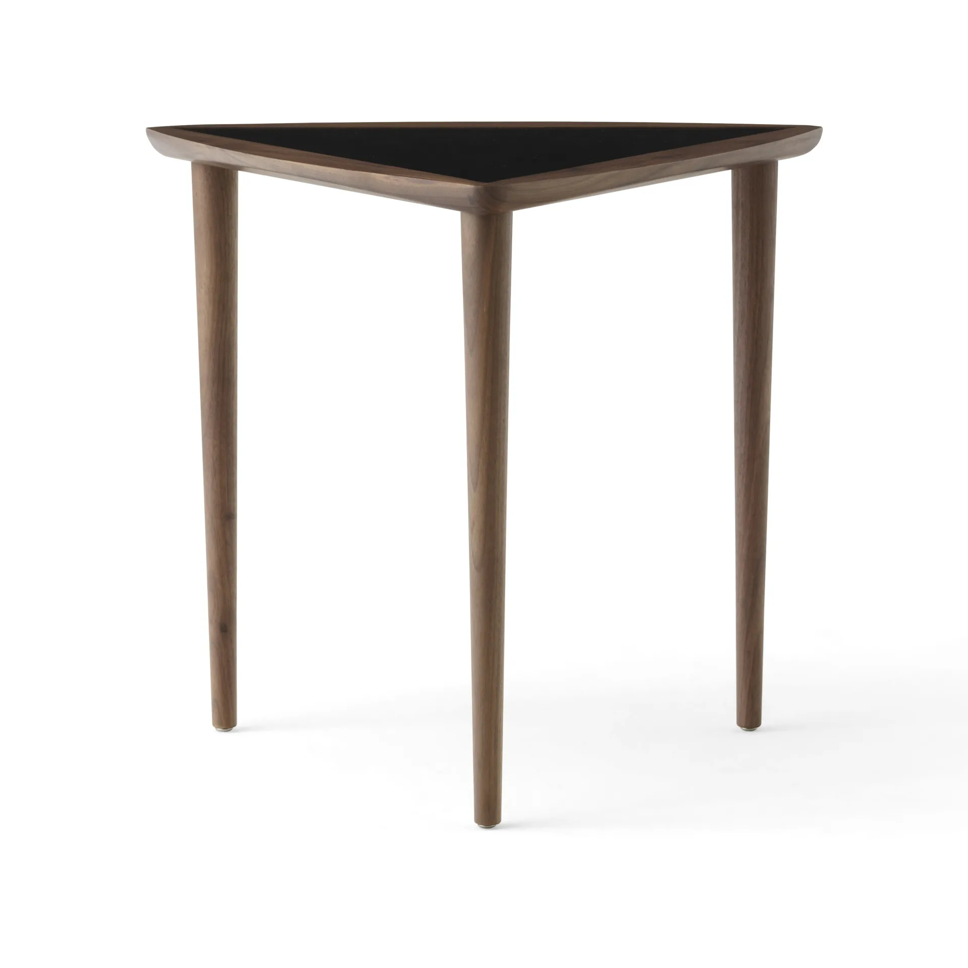 Umanoff nesting side table, Walnut-black Audo Copenhagen
