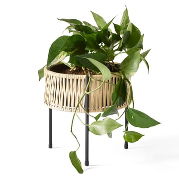 Umanoff skrzynka na kwiaty z rattanu i stali - w27 cm Ø27 cm - Audo Copenhagen