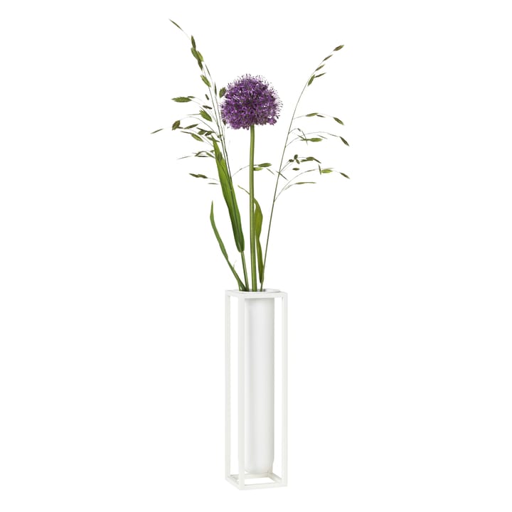 Wazon Kubus, Flora - biały - Audo Copenhagen