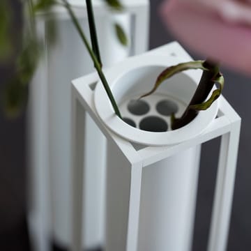 Wazon Kubus, Flora - biały - Audo Copenhagen