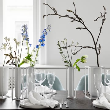 Wazon Kubus, Flora - biały - Audo Copenhagen