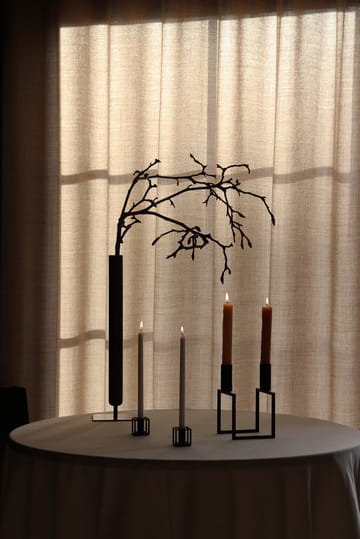 Wazon Kubus, Flora - czarny - Audo Copenhagen
