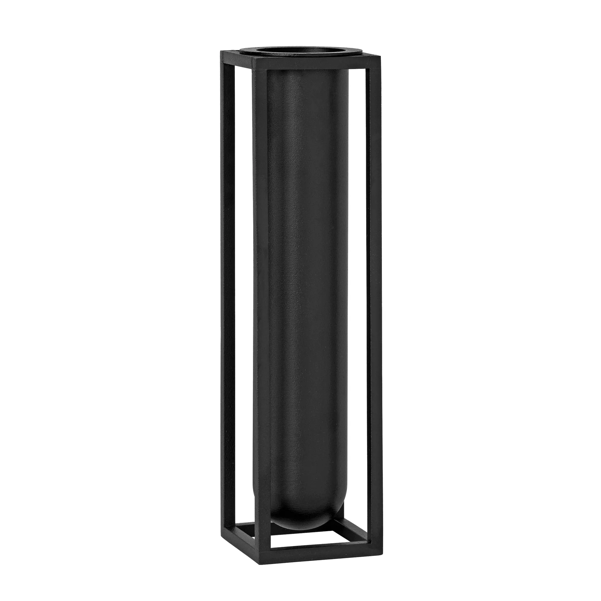 Wazon Kubus, Flora, czarny Audo Copenhagen