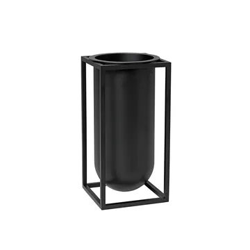 Wazon Kubus Lily - czarny - Audo Copenhagen