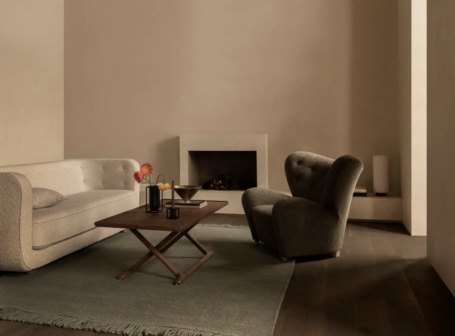 Wazon Kubus Lolo, czarny Audo Copenhagen