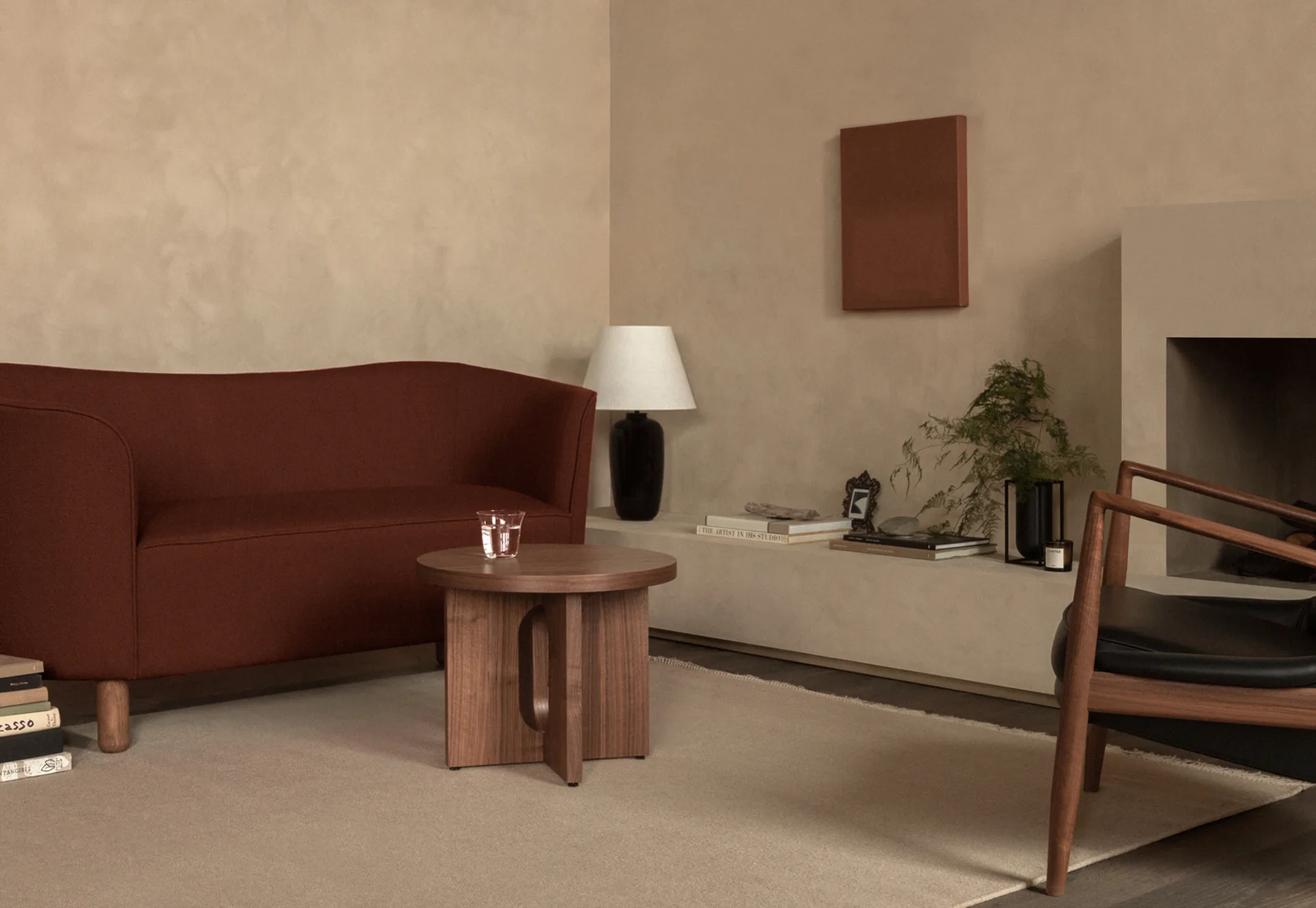 Wazon Kubus Lolo, czarny Audo Copenhagen