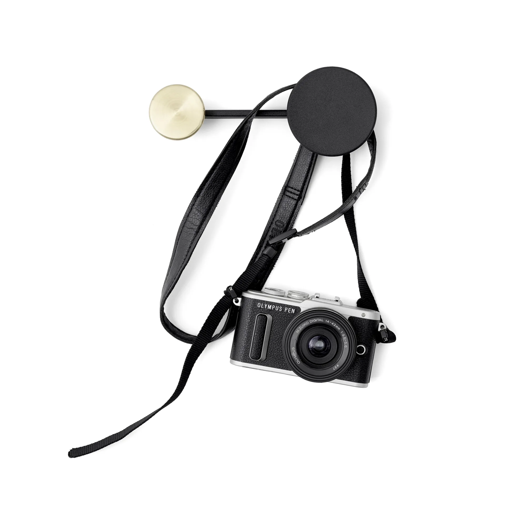 Wieszak Afteroom Small, Czarny mosiądz Audo Copenhagen