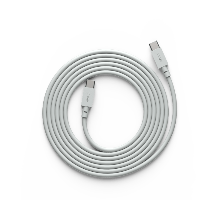Kabel 1 USB-C do USB-C kabel do ładowania 2 m - Gotland gray - Avolt