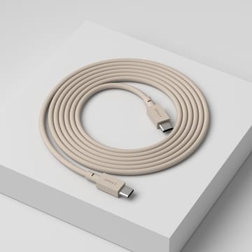 Kabel 1 USB-C do USB-C kabel do ładowania 2 m - Nomad sand - Avolt