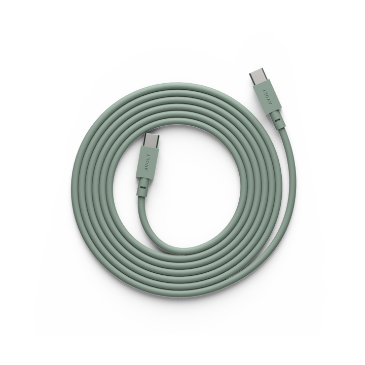 Kabel 1 USB-C do USB-C kabel do ładowania 2 m - Oak green - Avolt