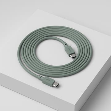 Kabel 1 USB-C do USB-C kabel do ładowania 2 m - Oak green - Avolt