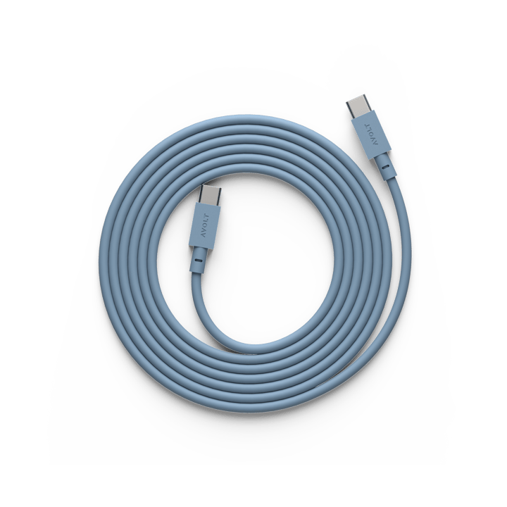 Kabel 1 USB-C do USB-C kabel do ładowania 2 m - Shark blue - Avolt
