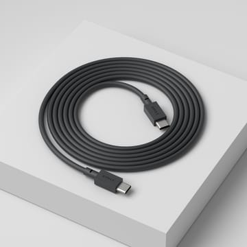 Kabel 1 USB-C do USB-C kabel do ładowania 2 m - Stockholm black - Avolt