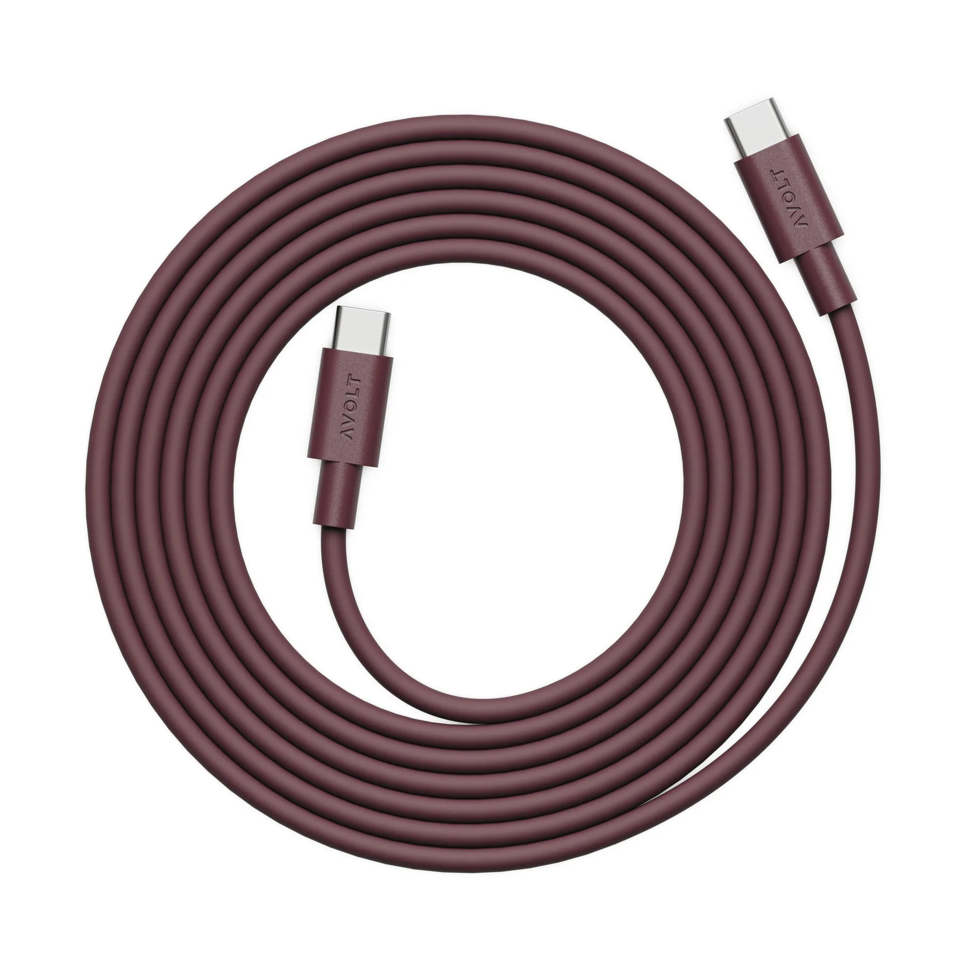 Kabel AVOLT x Bauhaus-Archiv 1 USB C do USB C
, Mulberry Red Avolt