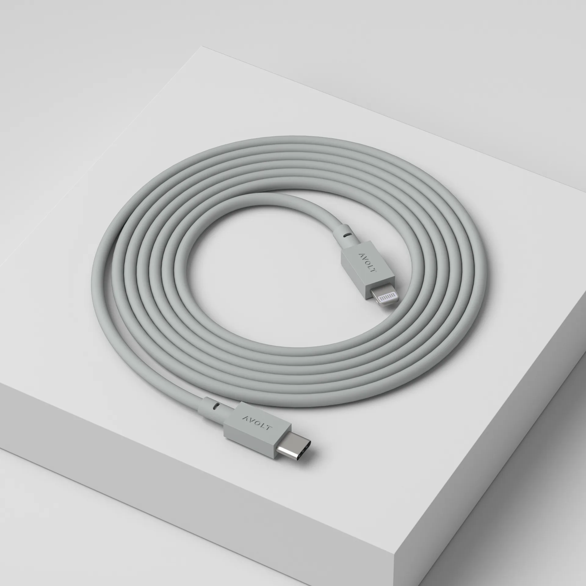 Kabel do ładowania USB-C do Lightning Cable 1, 2m, Gotland Gray Avolt