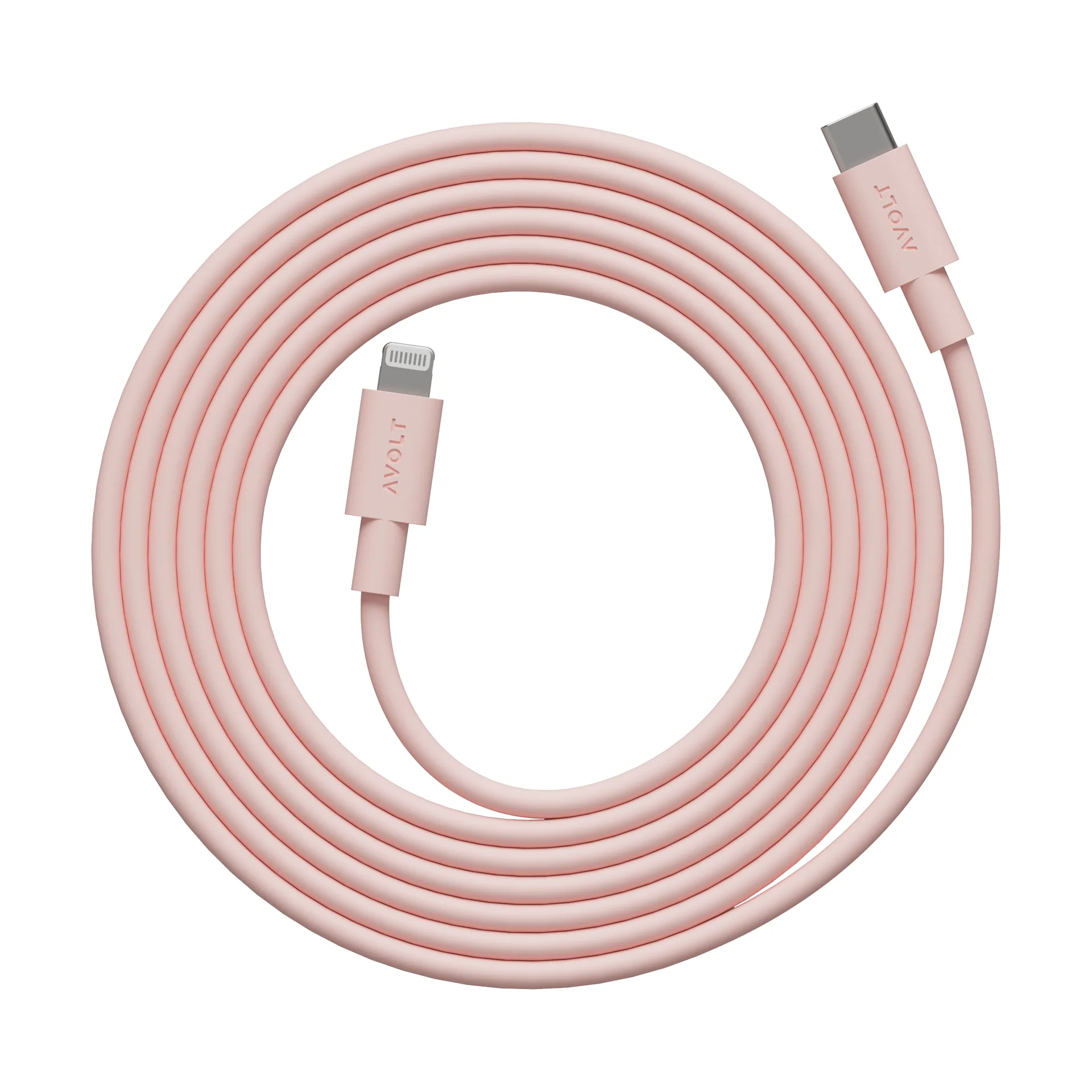 Kabel do ładowania USB-C do Lightning Cable 1, 2m, New Pink Avolt