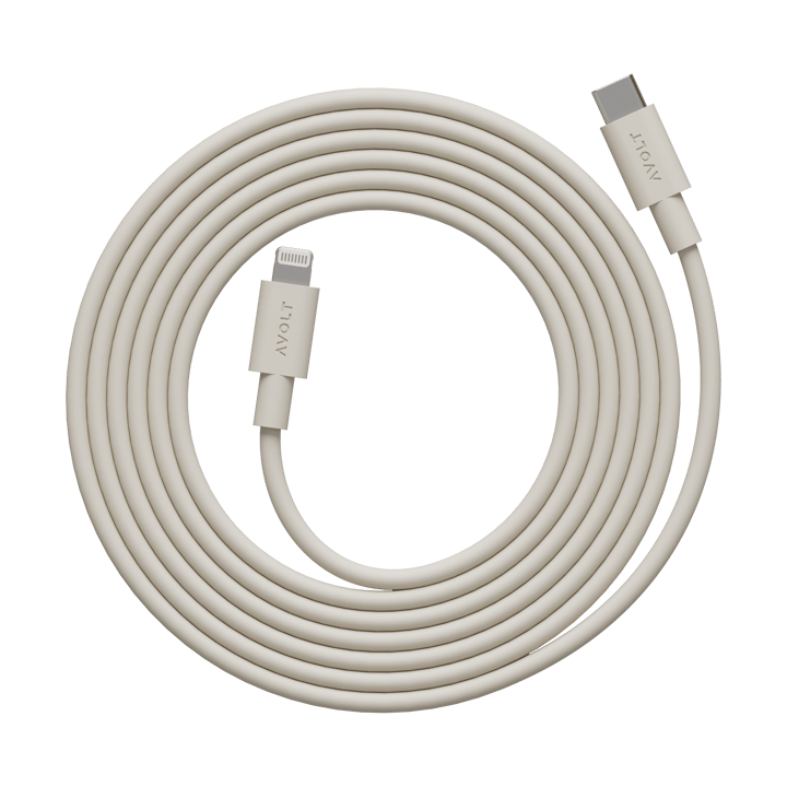 Kabel do ładowania USB-C do Lightning Cable 1, 2m - Nomad Sand - Avolt